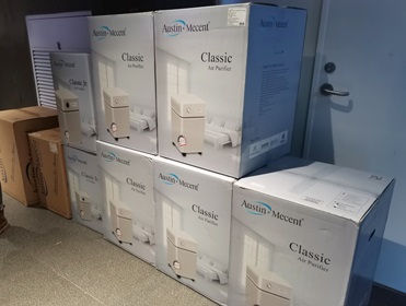 深圳某智能會議平板公司  租賃空氣凈化器